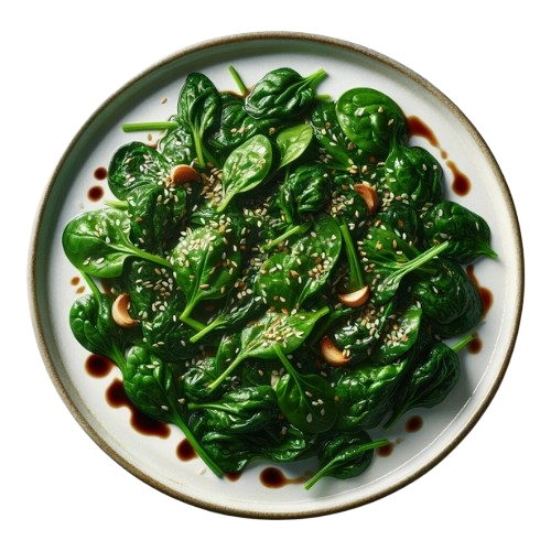 Garlic Sesame Spinach