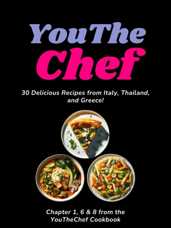 Free Ebook 30 Delicious Recipes from Italy, Thailand, and Greece